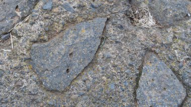 Taşlı yüzey, çeşitli dokular, toprak palet