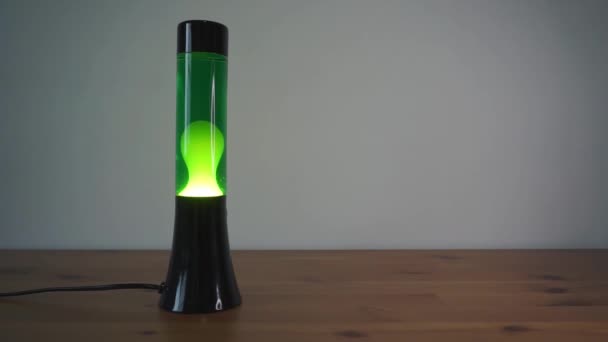Elegant Wax Play Ambient Light — Stock Video