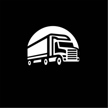 Logo kamyonu taşıma ana hatları otomobil şirketi etiketi markası endüstriyel