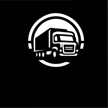 Logo kamyonu taşıma ana hatları otomobil şirketi etiketi markası endüstriyel