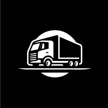 Logo kamyonu taşıma ana hatları otomobil şirketi etiketi markası endüstriyel
