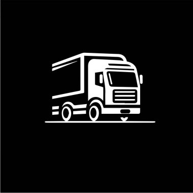 Logo kamyonu taşıma ana hatları otomobil şirketi etiketi markası endüstriyel