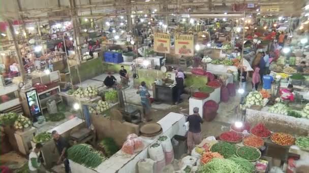 Cirebon Indonesia March 2023 Atmosphere Buy Sell Cirebon Kanoman Market — 비디오