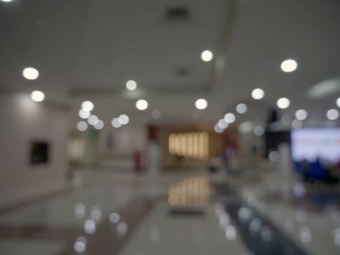 Bulanık arka plan oda binası. Modern ofis iç tasarımının bulanık arkaplanı .
