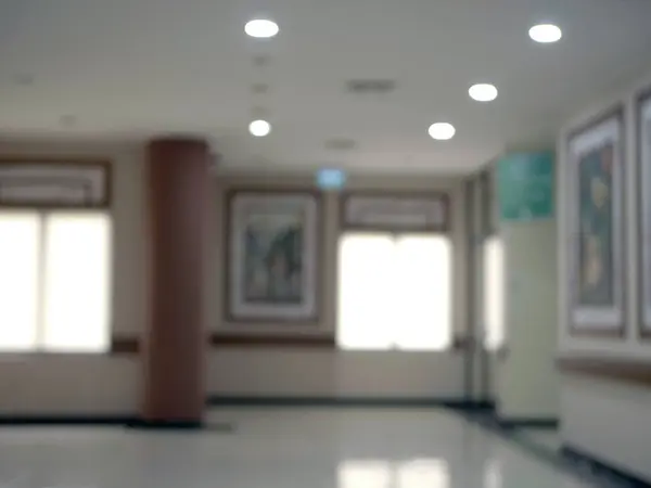 Bulanık arka plan oda binası. Modern ofis iç tasarımının bulanık arkaplanı .