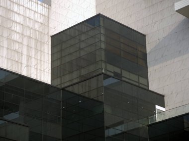 Cakarta, Endonezya 'da Gökyüzü Altındaki Mimari Detay Binası 4 Temmuz 2025