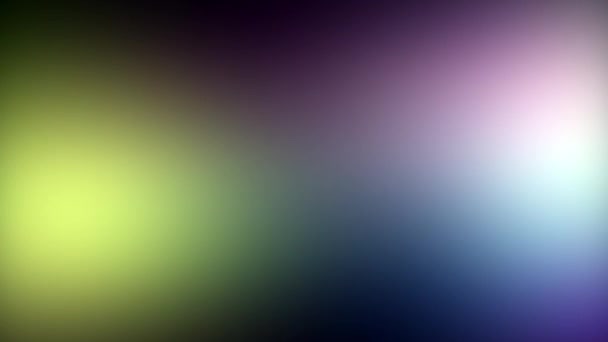 Abstract Loop Blurred Colorful Light Leak Shine Animation Background Screen — Stock Video