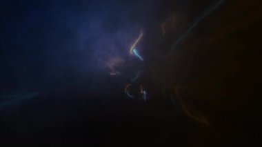 Yıldırım lazeriyle titreşen 3D metni izlediğiniz için teşekkürler. sinematik başlık soyut arkaplan