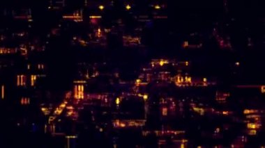 Dijital bilim-kurgu yüksek teknoloji konseptiyle sinematik karavan başlığını izlediğiniz için teşekkürler. 4K 3D kusursuz döngü bilim fütüristik teknoloji video kapağı. Karavana baktığınız için teşekkürler.. 