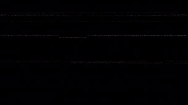 Анімаційна Петля Гранжевого Руху Гранжевий Чорно Білий Ефект Шуму Текстури — стокове відео