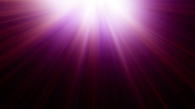 4K loop center top colorful optical lens flares light shine ray animation art background for screen project overlay. Lighting lamp rays effect dynamic bright video footage. glow star optical flare