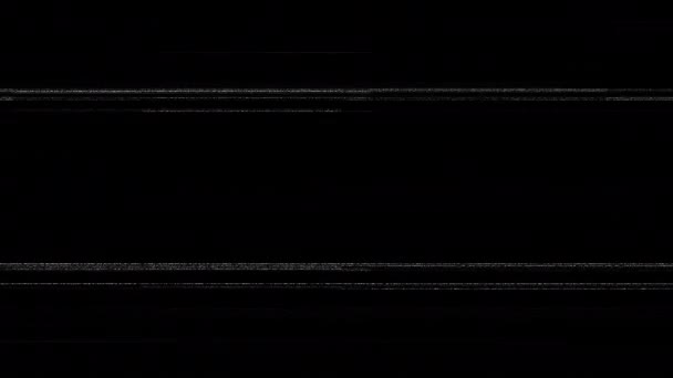 Animation Loop Grunge Motion Black White Noise Effect Texture Animation — Stockvideo