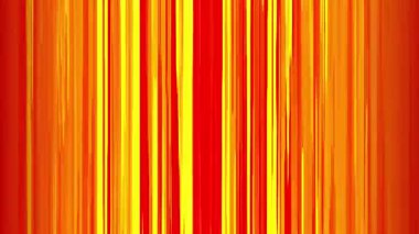 Animasyon döngüsü sarı turuncu kırmızı ışık dikey hız çizgileri arka planda titreşiyor. Soyut CG animasyonu gradyan ışık dalgası sanat hareketini çarpıttı. 4K Geleceğin geometrik çizgileri hızlı gökkuşağı parlayan ışık sızıntısı FX.