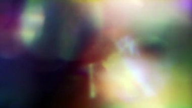 Loop abstract multicolored optical flare light leak  blurred gradient loop motion abstract background for project screen overlay. Concept animation for creative magic mystery light leak effect element