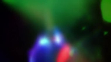 Loop abstract multicolored optical flare light leak  blurred gradient loop motion abstract background for project screen overlay. Concept animation for creative magic mystery light leak effect element