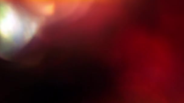 Цикл Абстрактний Барвистий Оптичний Світловий Фон Витоку Світла Накладання Екрану — стокове відео