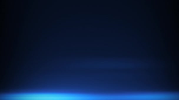 Резюме Петли Абстрактное Размытое Синее Горизонтальное Движение Линии Снизу Вверх — стоковое видео