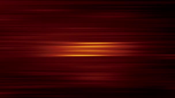 Abstrato Loop Laranja Vermelho Horizontal Listrado Gradiente Linhas Animação Fundo — Vídeo de Stock