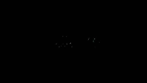 Śledź Nas Blask Błysk Kolorowy Neon Laser Tekst Animacja Czarnym — Wideo stockowe