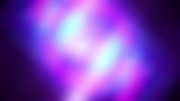 抽象ループ ピンクの紫色の青色のぼやけたライトリークの動きの背景 4Kトランジションビデオ プリセットビデオ エフェクトビデオのためのエレガントなライブ壁紙ループの背景 — ストック動画