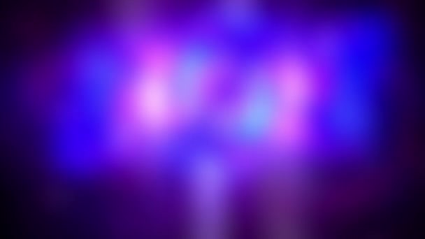抽象的なループ ピンクの紫色の青色のぼやけたライトモーション効果の背景 4Kトランジションビデオ プリセットビデオ エフェクトビデオのためのエレガントなライブ壁紙ループの背景 — ストック動画