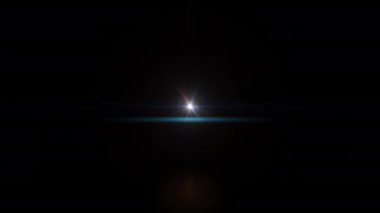 Soyut döngü merkezi, altın mavisi optik parlak ışık mercekleri, siyah arkaplanda yanıp sönen animasyonlar parlatıyor.. 