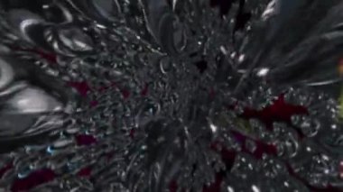 Bize katılın, soyut dijital bilimler Hitech teknolojisi fütüristik 3D sinema başlığı ve siyah arkaplan. İş ağı teknolojisi tanıtımı için animasyon.