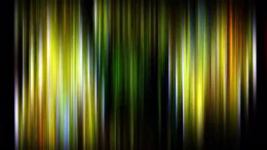 Animasyon VJ döngü çok renkli dikey çizgiler siyah soyut arkaplan üzerinde animasyon. Soyut CG animasyonu eğimli ışık hareketini takip eder. 4K Futuristik geometrik çizgiler hareket eden ışık çizgileri sızıntısı.