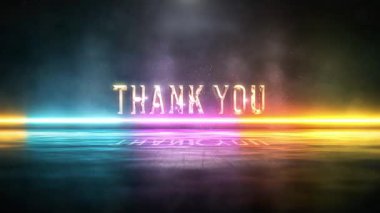 Siyah soyut arkaplan üzerine sinematik başlık efektli animasyon hatası 