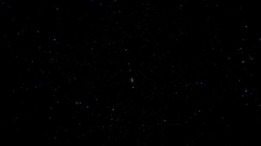 4K 3D döngü, dış uzay bilim kurgu soyut arka planında çok renkli yıldız uzay yolculuğu. Çok renkli yıldızlar Spence Galaksisi derin uzayda soyut dijital animasyon seyahat.