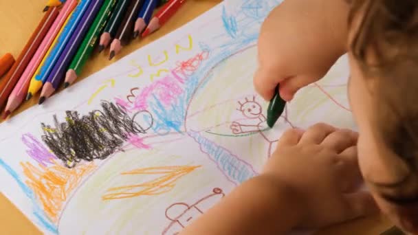 Dessin Peinture Enfant Dessin Pour Éducation — Video