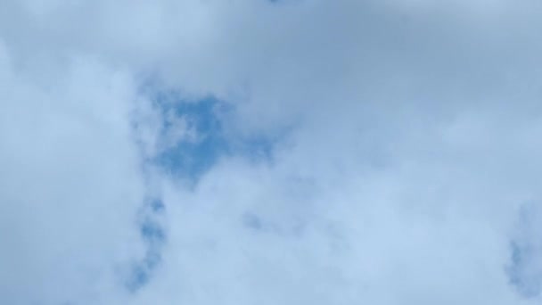 Облака Белые Слои Облака — стоковое видео