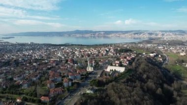 Basiskele, havadan çekilen Kocaeli baziskele bölgesi