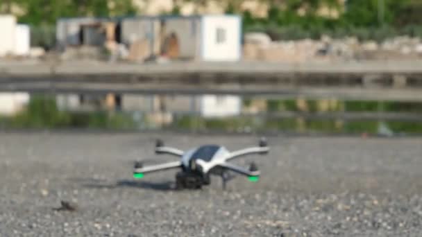 Atterrissage Drone Atterrissage Drone Sol Problématique — Video