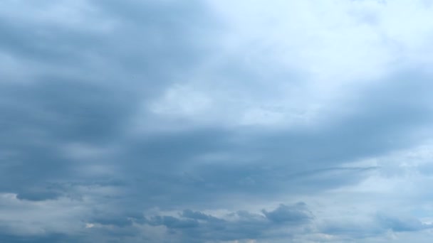 Bulutlar Beyaz Bulutlar Zaman Akıp Gidiyor — Stok video