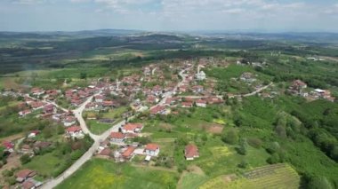 Köy, kırsal kesimdeki havadan çekim köyü.