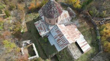 Hava Ortodoks Tarihi Gürcistan Kilisesi. Yüksek kalite 4k görüntü
