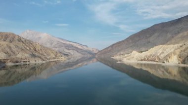 Göl yansıması, tortum Türkiye hava sahasında göl yansıması. Yüksek kalite 4k görüntü