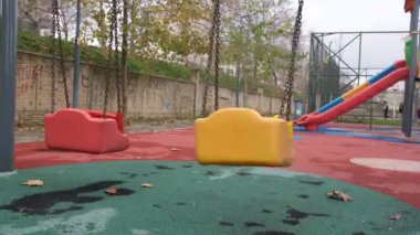 Salıncak, boş salıncak. Yüksek kalite 4k görüntü
