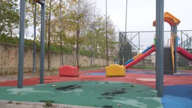 Salıncak, boş salıncak. Yüksek kalite 4k görüntü