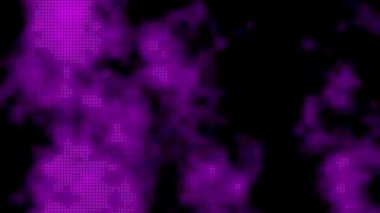 Soyut piksel dokusu 8 bit, fraktal gürültü arka plan döngüsü Soyut gürültü hareketinin animasyonu, retro oyun aygıtı, Bilgisayar, konsol video oyunları. 8 bit, eski moda 80 'ler, 90' ların grafik tarzı