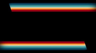 Klasik Çizgili Arka plan, İlmek Örnekleri, 1970 'lerden kalma Retro Renkler, 70' ler, 80 'ler, 90' lar. 70 'lerin modası geçmiş klasik çizgili arka plan görüntüleri. 80 'li yılların hareketli tasarımı, dikişsiz döngü