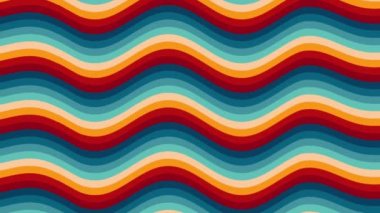 Klasik Çizgili Arka plan, İlmek Örnekleri, 1970 'lerden kalma Retro Renkler, 70' ler, 80 'ler, 90' lar. 70 'lerin modası geçmiş klasik çizgili arka plan görüntüleri. 80 'li yılların hareketli tasarımı, dikişsiz döngü