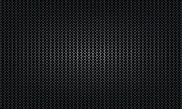 Carbon Fibre Texture Background New Technology Abstract Vector Illustration Hexagon — Stock Vector