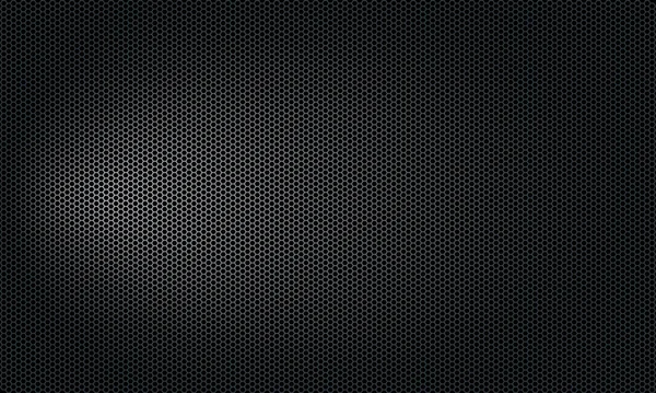 Carbon Fibre Texture Background New Technology Abstract Vector Illustration Hexagon — Stock Vector