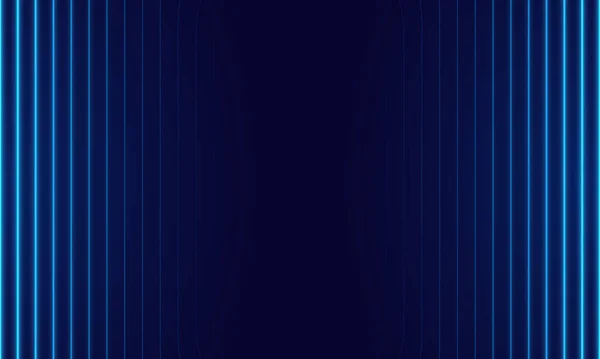 Digital Geometric Elements Abstract Vector Background Dark Blue Background Modern — Stock Vector