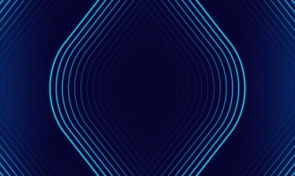 Ψηφιακά Γεωμετρικά Στοιχεία Αφηρημένο Διανυσματικό Υπόβαθρο Σκούρο Μπλε Φόντο Σύγχρονη — Διανυσματικό Αρχείο