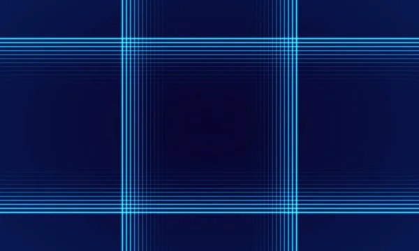 Elementi Geometrici Digitali Sfondo Vettoriale Astratto Sfondo Blu Scuro Linea — Vettoriale Stock