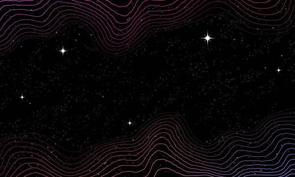 Викривлений Неоновий Шаблон Сітки Абстрактний Глюк Фону Ретрохвилі Синхронізація Гойдалка — стоковий вектор