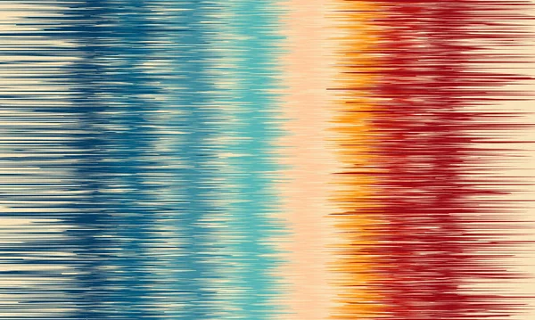 Abstrakte Gewaschene Digitale Aquarellmalerei Streifenpinsel Hintergrund Boho Camouflage Strokes Krawatte — Stockvektor